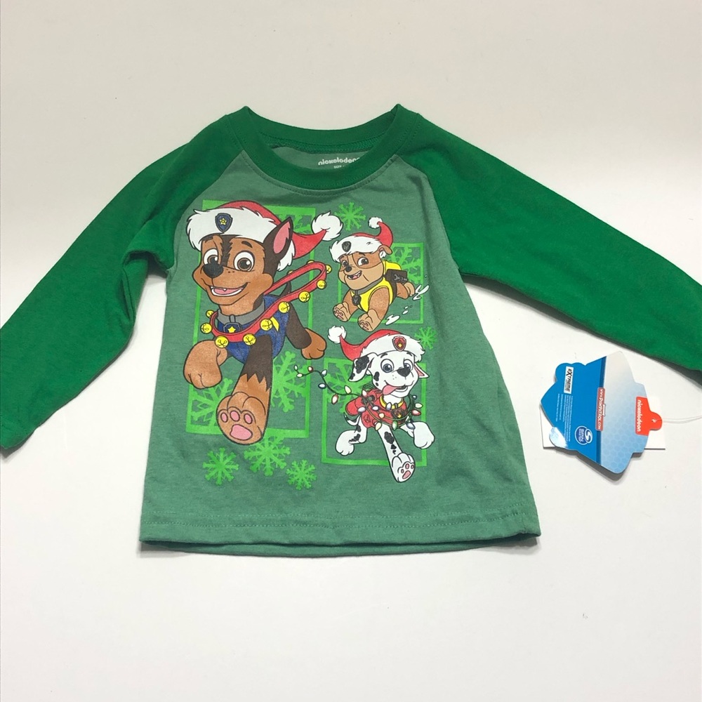 Nickelodeon Shirt Christmas Paw Patrol 12 Months